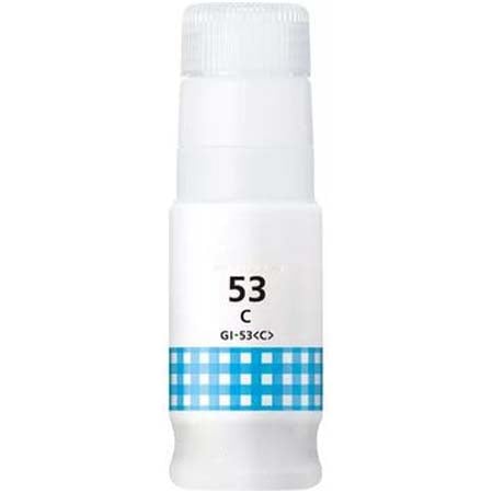 Compatible Canon GI-53C Cyan Ink Bottle 